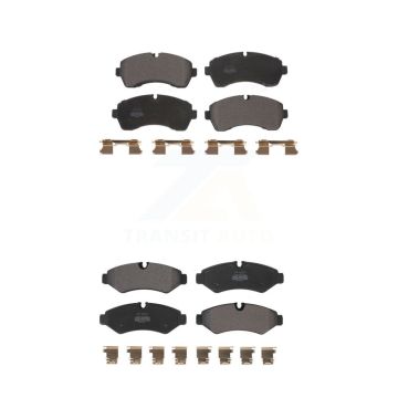 Front Rear Semi-Metallic Brake Pads Kit For Mercedes-Benz Sprinter 2500 3500 4500 3500XD KPF-100610