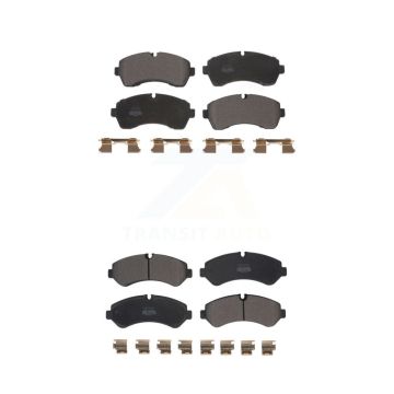 Front Rear Semi-Metallic Brake Pads Kit For Mercedes-Benz Sprinter 3500 4500 3500XD KPF-100611
