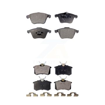 Front Rear Semi-Metallic Brake Pads Kit For Audi A6 Quattro KPF-100639