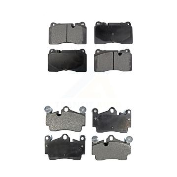 Front Rear Semi-Metallic Brake Pads Kit For Volkswagen Touareg KPF-100694