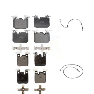 Front Rear Semi-Metallic Brake Pad Wear Sensor Kit For BMW 435i xDrive 440i Gran Coupe M2 KPW-100039