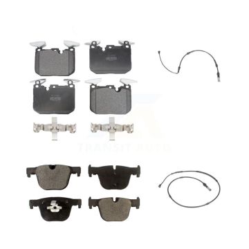 Front Rear Semi-Metallic Brake Pad Wear Sensor Kit For BMW 435i xDrive 440i Gran Coupe GT KPW-100041