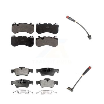 Front Rear Semi-Metallic Disc Brake Pad And Wear Sensor Kit For Mercedes-Benz G63 AMG G65 KPW-100206