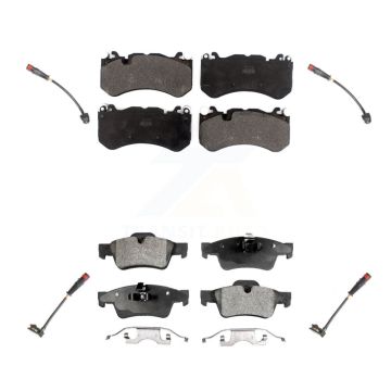 Front Rear Semi-Metallic Disc Brake Pad And Wear Sensor Kit For Mercedes-Benz G63 AMG G65 KPW-100330