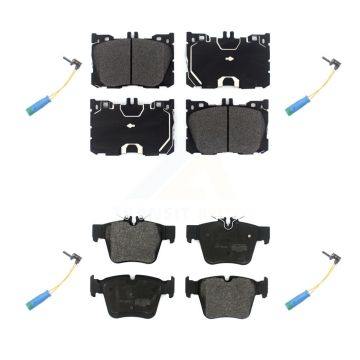 Front Rear Semi-Metallic Brake Pad Wear Sensor Kit For Mercedes-Benz GLC300 C43 AMG GLC43 KPW-100406