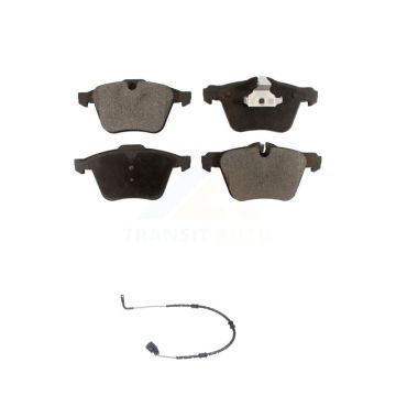 Front Semi-Metallic Disc Brake Pads And Wear Sensors Kit For Jaguar XF XJ KPW-100586