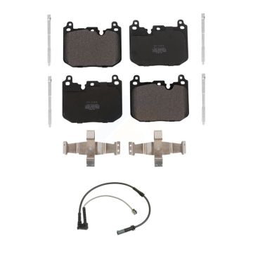 Front Semi-Metallic Brake Pad & Wear Sensor Kit For Mini Cooper Countryman Clubman BMW X2 KPW-100605