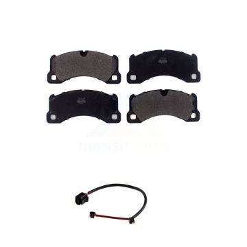 Front Semi-Metallic Disc Brake Pads And Wear Sensors Kit For Porsche Cayenne KPW-100608
