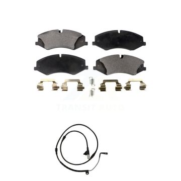 Front Semi-Metallic Brake Pad Wear Sensor Kit For Land Rover Range Sport with 360mm Rotor KPW-100627