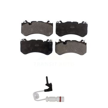 Front Semi-Metallic Disc Brake Pads And Wear Sensors Kit For Mercedes-Benz G63 AMG KPW-100641