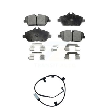 Front Semi-Metallic Disc Brake Pads And Wear Sensors Kit For Mini Cooper KPW-100681