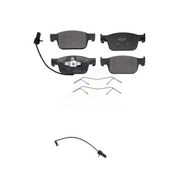 Front Semi-Metallic Disc Brake Pads And Extra Wear Sensors Kit For Audi A4 Quattro KPW-100704