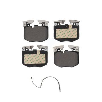 Front Semi-Metallic Disc Brake Pads And Wear Sensors Kit For 2019 BMW 330i xDrive Wagon KPW-100725