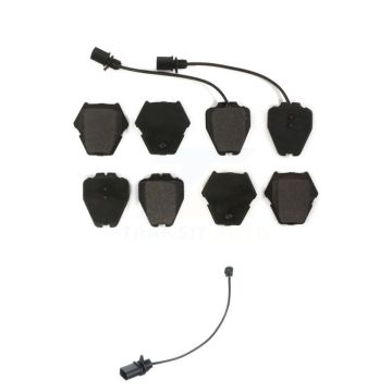 Front Semi-Metallic Disc Brake Pads And Extra Wear Sensors Kit For Volkswagen Passat KPW-100730