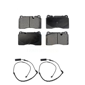 Front Semi-Metallic Brake Pad Wear Sensor Kit For Land Rover Range 4.2L with Supercharged KPW-100780