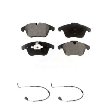 Front Semi-Metallic Disc Brake Pads And Wear Sensors Kit For Jaguar XF KPW-100788