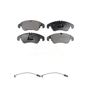 Front Semi-Metallic Brake Pads Wear Sensor Kit For Audi Q5 A4 Quattro A5 S4 S5 allroad A6 KPW-100795