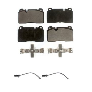 Front Semi-Metallic Disc Brake Pads And Wear Sensors Kit For Audi Q5 KPW-100796