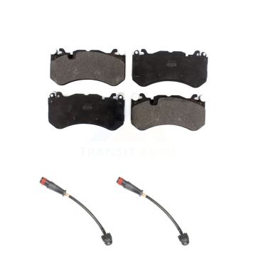 Front Semi-Metallic Brake Pads Wear Sensor Kit For Mercedes-Benz G63 AMG C63 SLS SL63 E63 KPW-100833