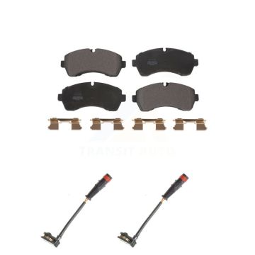 Front Semi-Metallic Brake Pad & Wear Sensor Kit For Mercedes-Benz Sprinter 2500 3500 4500 KPW-100868