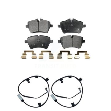 Front Semi-Metallic Disc Brake Pads And Wear Sensors Kit For Mini Cooper KPW-100877