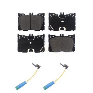 Front Semi-Metallic Brake Pad Wear Sensor Kit For Mercedes-Benz GLC300 C43 AMG GLC43 E450 KPW-100938