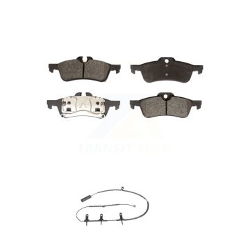 Rear Semi-Metallic Disc Brake Pads And Wear Sensors Kit For Mini Cooper KPW-100969