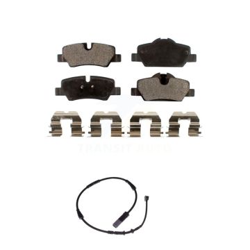 Rear Semi-Metallic Disc Brake Pads And Wear Sensors Kit For Mini Cooper KPW-100980