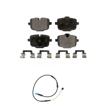 Rear Semi-Metallic Disc Brake Pads And Wear Sensors Kit For BMW X4 KPW-100990