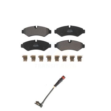Rear Semi-Metallic Disc Brake Pads & Wear Sensor Kit For Mercedes-Benz Sprinter 2500 1500 KPW-101038