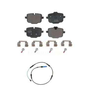 Rear Semi-Metallic Brake Pads Wear Sensor Kit For BMW 530i xDrive 540i 750i M550i X6 530e KPW-101075