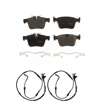 Rear Semi-Metallic Brake Pad And Wear Sensor Kit For Jaguar F-Pace Land Rover Range Velar KPW-101098