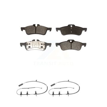 Rear Semi-Metallic Disc Brake Pads And Wear Sensors Kit For Mini Cooper KPW-101105