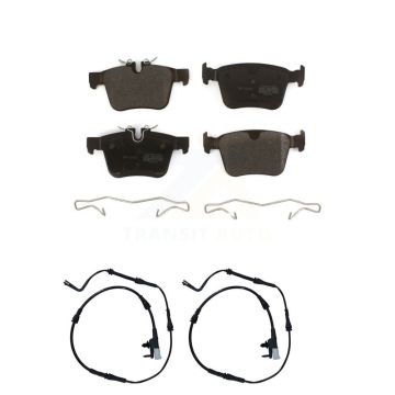 Rear Semi-Metallic Disc Brake Pads And Wear Sensors Kit For Land Rover Discovery Sport KPW-101205