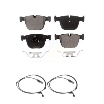 Rear Semi-Metallic Disc Brake Pads And Wear Sensors Kit For BMW X5 X6 KPW-101217