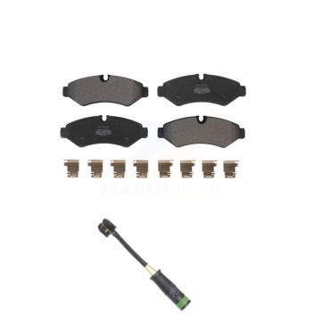 Rear Semi-Metallic Brake Pad Wear Sensor Kit For Mercedes-Benz Sprinter 4500 Freightliner KPW-101326