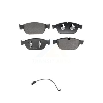 Front Semi-Metallic Disc Brake Pads And Wear Sensors Kit For Audi SQ5 A8 Quattro KPW-101375