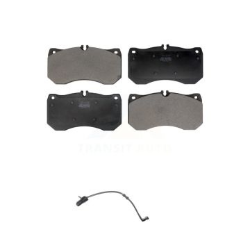 Front Semi-Metallic Disc Brake Pads And Wear Sensors Kit For Audi A7 Quattro A8 KPW-101376