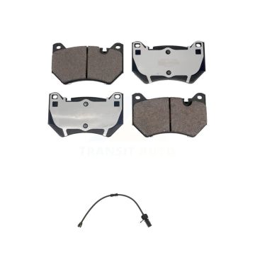 Front Semi-Metallic Disc Brake Pads And Wear Sensors Kit For Audi Q5 2.0L KPW-101384