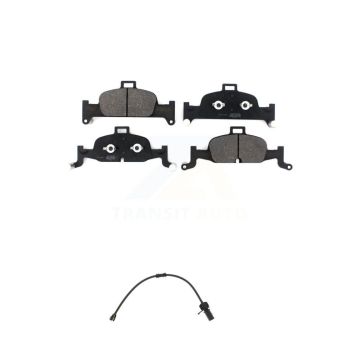 Front Semi-Metallic Brake Pad Wear Sensor Kit For 20 Audi Q5 2.0L Without Brembo Calipers KPW-101385