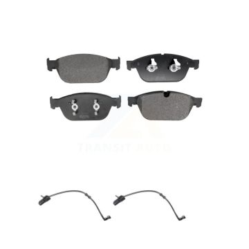 Front Semi-Metallic Disc Brake Pads And Wear Sensors Kit For Audi SQ5 A8 Quattro KPW-101394