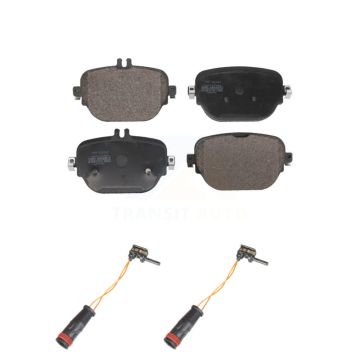 Rear Semi-Metallic Brake Pad & Wear Sensor Kit For 2019-2020 Mercedes-Benz E63 AMG S 4.0L KPW-101417
