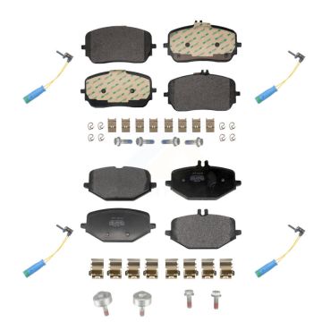 Front Rear Semi-Metallic Brake Pads Wear Sensor Kit For Mercedes-Benz GLE450 GLS450 GLE53 KPW-101518