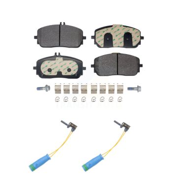 Front Semi-Metallic Brake Pad Wear Sensor Kit For Mercedes-Benz GLE350 GLB250 GLA250 A220 KPW-101590