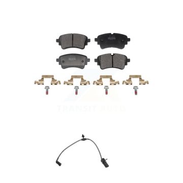 Rear Semi-Metallic Brake Pads Wear Sensor Kit For Audi A5 Sportback A4 Quattro S5 allroad KPW-101610
