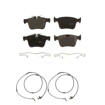 Rear Semi-Metallic Brake Pad And Wear Sensor Kit For Land Rover Range Velar Jaguar F-Pace KPW-101621