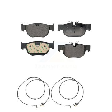 Rear Semi-Metallic Brake Pad And Wear Sensor Kit For Land Rover Range Velar Jaguar F-Pace KPW-101622