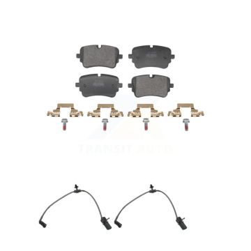 Rear Semi-Metallic Disc Brake Pads & Wear Sensor Kit For Audi Q7 Q8 SQ8 SQ7 A8 Quattro S8 KPW-101635