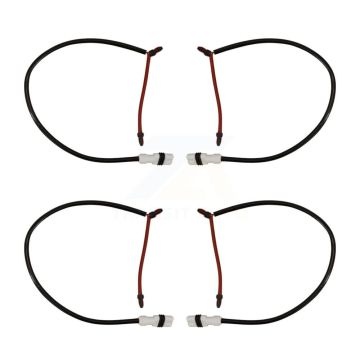 Front Rear Brake Pads Wear Sensor (4 Pack) For Porsche 911 KSE-100115