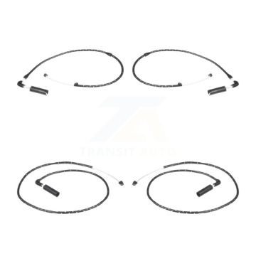 Front Rear Brake Pads Wear Sensor (4 Pack) For 2004-2010 BMW X3 KSE-100116